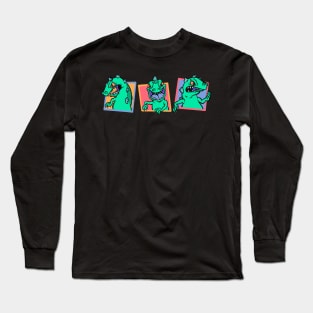 Cartoon Dinosaur Long Sleeve T-Shirt